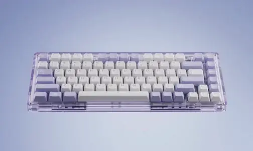 Veo 3.1 机械键盘产品视频画面